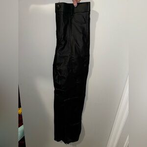 Zara matte leather pants